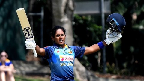 Chamari Athapaththu Only 1 woman has scored at least 3 100s in both ODIs & T20Is