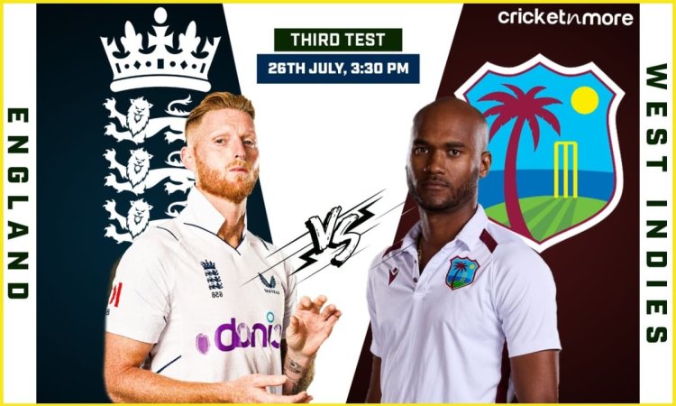 ENG vs WI 3rd Test Dream11 Prediction: एजबेस्टन में होगा तीसरा टेस्ट, ऐसे बनाएं अपनी Fantasy Team