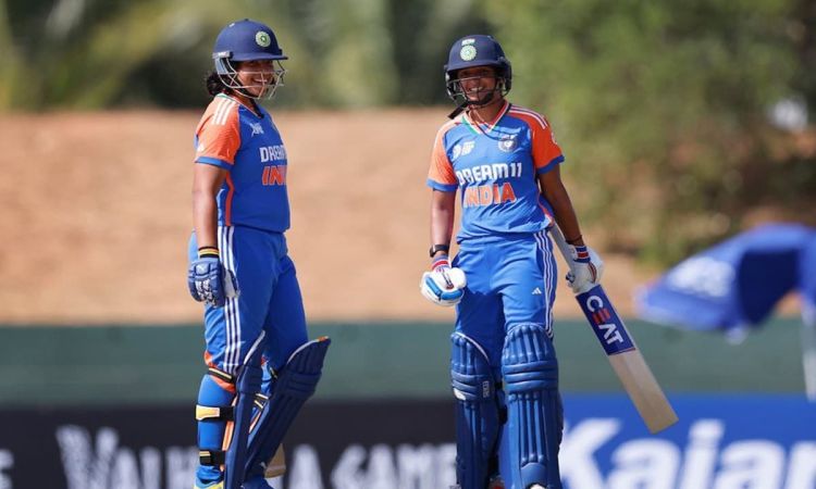 India Women set 201 runs target for uae women in womens asia cup 2024 clash