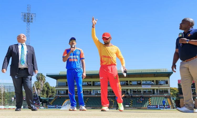 India opt to bat first against zimbabwe in second t20i Sai Sudharsan makes debut