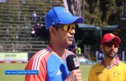  Indian Captain Shubman gill opt to bowl first against Zimbabwe in first t20i