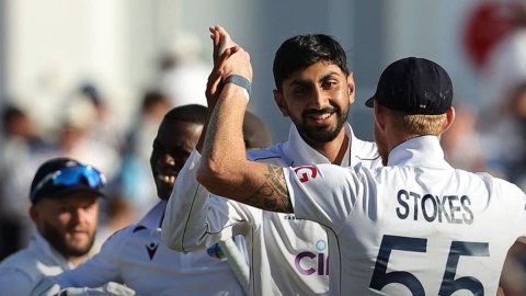 Shoaib Bashir is the youngest ever England bowler to take a 5-wkt haul at home