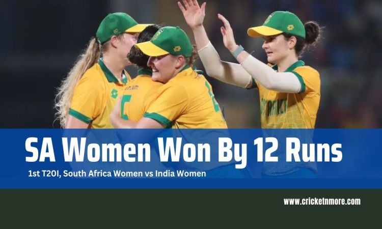 South Africa Women vs India Women Scorecard