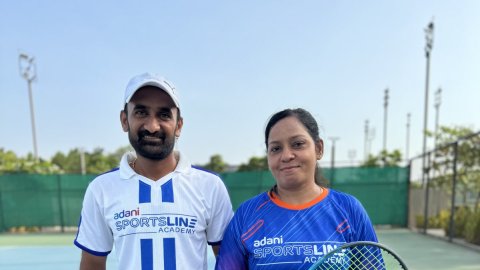 Adani Sportsline's Sanjana Raval, 42, makes history; to represent India at ITF Masters Tour World