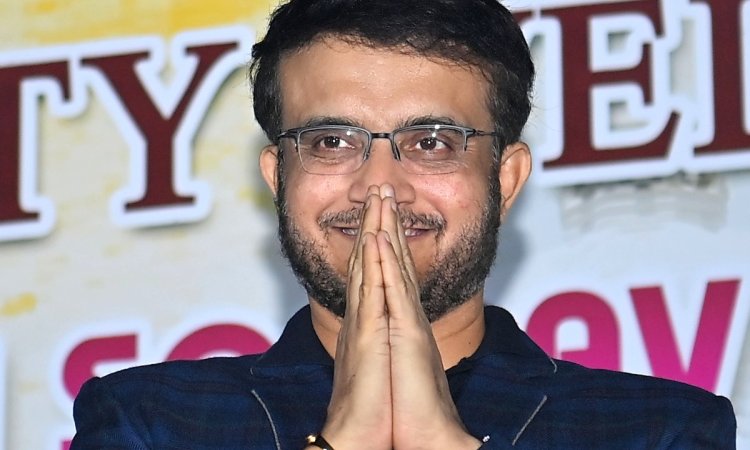 Agartala: Ambassador for Tripura Tourism and former cricketer Sourav Ganguly during an event 