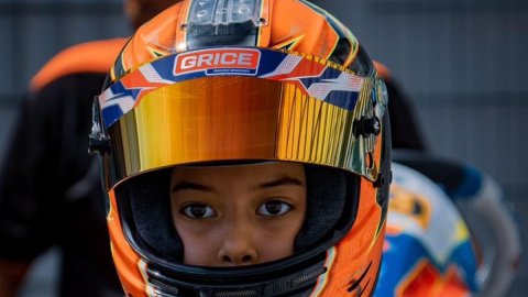 Atiqa Mir, 9, only Asian karter shortlisted for Iron Dames new Young Talents Initiative