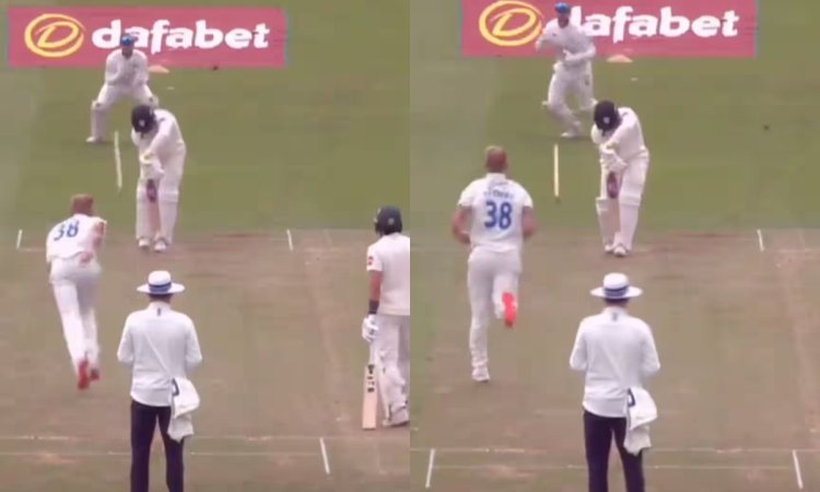 VIDEO: स्टोक्स ने डाली बुमराह की तरह बवाल गेंद, उखाड़ फेंकी बल्लेबाज़ की स्टंप