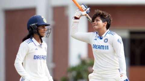 Chennai: India Women vs South Africa Women test match at MA Chidambaram Stadium