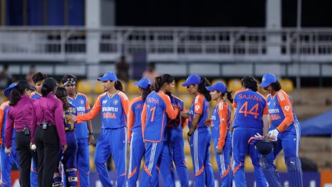 Clinical India seal semis berth with commanding 82-run win over Nepal in Women's Asia Cup 2024 at  t