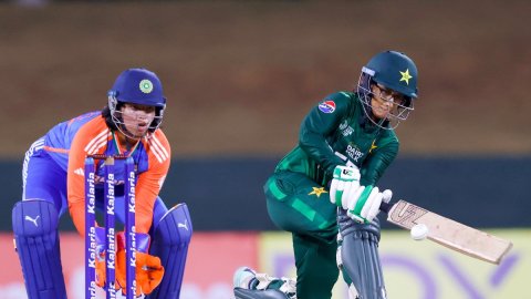 Dambulla : Women's Asia Cup 2024 match between India Women and Pakistan Women 