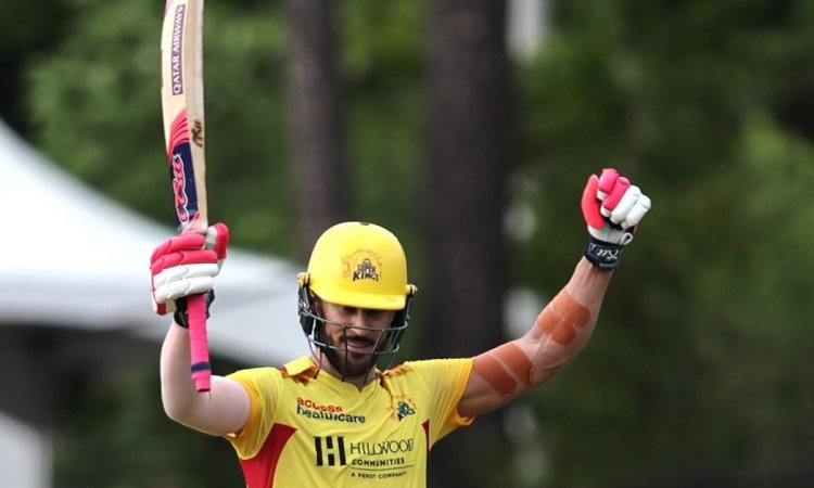 Du Plessis' ton in vain as Texas Super Kings vs Washington freedom match washed out