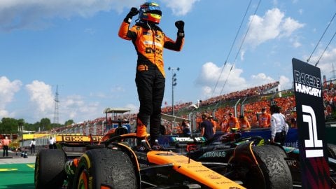 F1: Oscar Piastri wins maiden GP title amid McLaren drama in Hungary