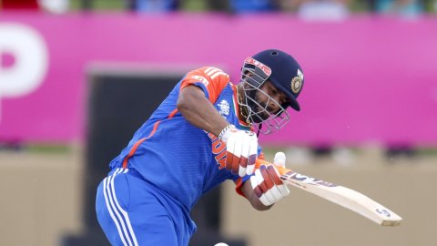 Guyana :  ICC Men's T20 Cricket World Cup Semi-Final match between India and England 