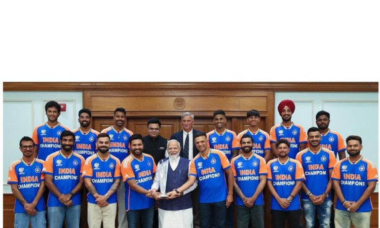 'Had a memorable conversation on their experiences': PM Modi on hosting T20 World Cup champions