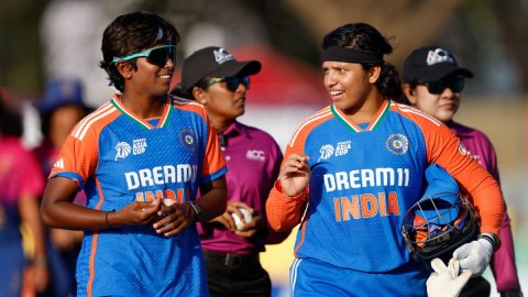 Harmanpreet, Richa half-centuries carry India to 78-run win over UAE