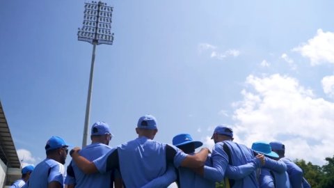 Head coach Gambhir takes charge as Indian players hit the ground in Pallekele