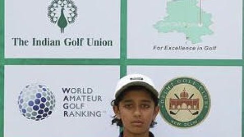 'I could have done better', says 14-year-old World No. 2 golfer Neil Jolly