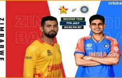 IND vs ZIM: Dream11 Prediction 2nd T20I, India vs Zimbabwe T20 Series 2024