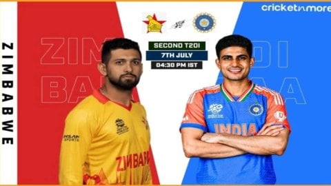 IND vs ZIM: Dream11 Prediction 2nd T20I, India vs Zimbabwe T20 Series 2024