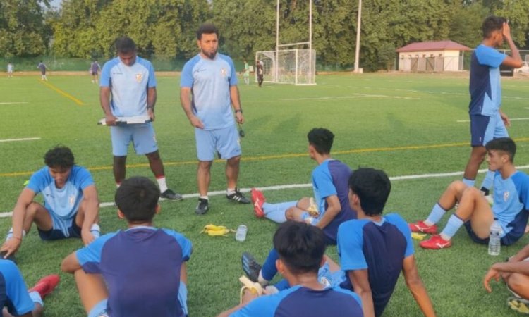 India U17 football team refining tactics ahead of SAFF Championship