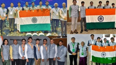 Indian students win laurels at 4 academic Olympiads