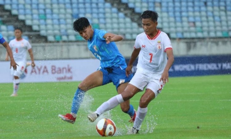 International Friendly: Pyari Xaxa finds the back of the net again as Blue Tigresses hold Myanmar to