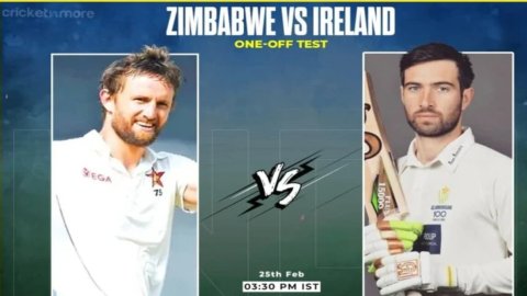 IRE vs ZIM: Dream11 Prediction Only Test, Zimbabwe vs Ireland Test Series 2024