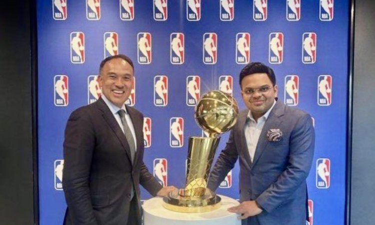 Jay Shah meets NBA Deputy Commissioner to share knowledge