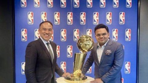 Jay Shah meets NBA Deputy Commissioner to share knowledge