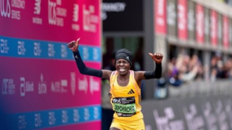 Jepchirchir's women-only marathon World Record ratified just before Paris Olympics