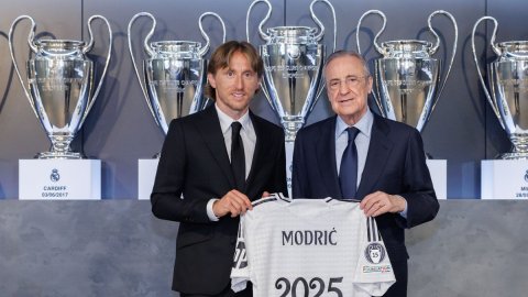 Luka Modric extends contract with Real Madrid until 2025, appointed club captain. Photo credit: Real