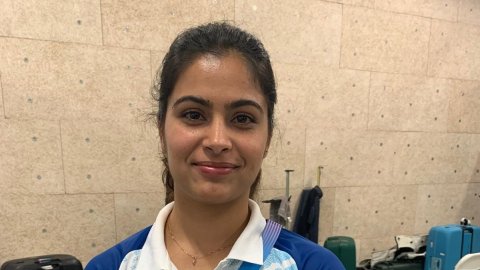 Manu Bhaker shines on day of near misses for India as China take first gold in shooting at the 33rd 