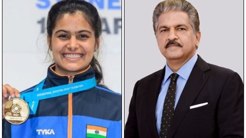 Medal is bronze but that look is pure gold: Anand Mahindra