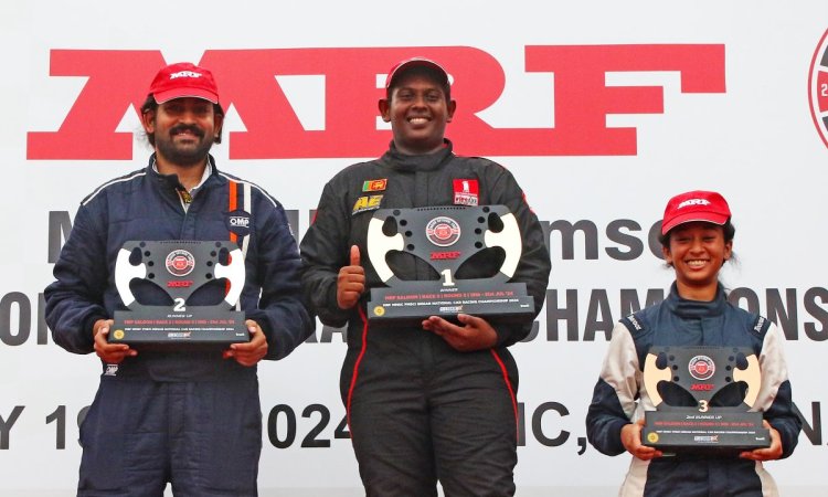 National Car Racing: Triple delight for Biren Pithawalla, Viswas Vijayaraj