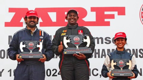 National Car Racing: Triple delight for Biren Pithawalla, Viswas Vijayaraj