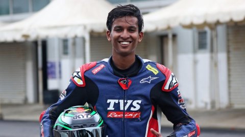 National Motorcycle Racing: Double delight for Pune teenager Sarthak Chavan