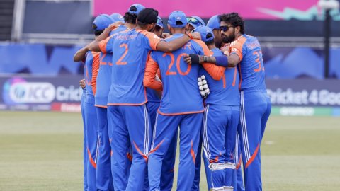 New York : ICC Men's T20 World Cup cricket match between India and Ireland