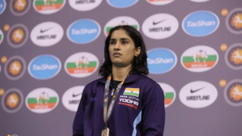 Olympics-bound wrestler Vinesh Phogat storms into the final at Grand Prix of Spain