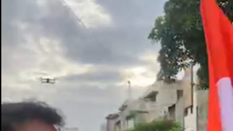 Over 3.5 lakh fans welcome Hardik Pandya during victory parade in Vadodara, Gujarat. Photo credit: V