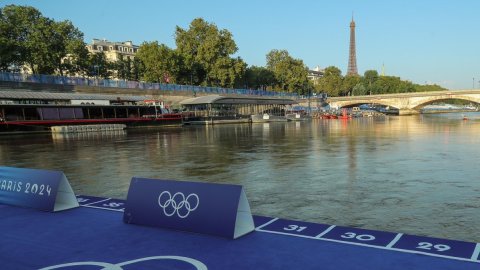 Paris Olympcis: Triathlon events to go ahead after Siene river passes quality tests