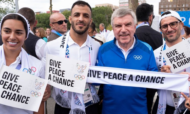 Paris Olympics: Athletes call for peace, IOC President says they are 'peace ambassadors' of our time