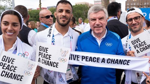 Paris Olympics: Athletes call for peace, IOC President says they are 'peace ambassadors' of our time