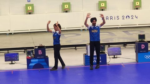 Paris Olympics: Manu, Sarbajot win 10m Air Pistol mixed team bronze