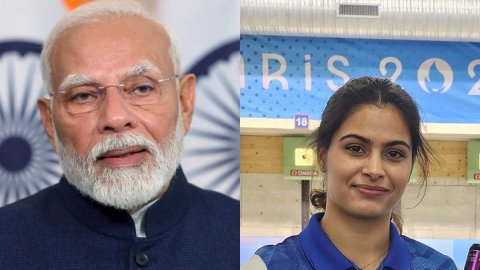 Paris Olympics: PM Narendra Modi congratulates Manu Bhaker on ‘incredible achievement’