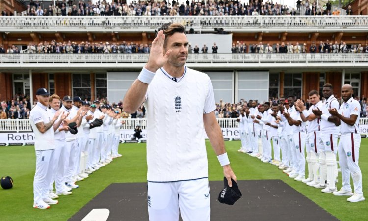 Playing for England is best job in world, says Anderson after signing off on a high