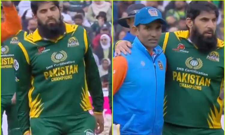 IND vs PAK: दर्द से तड़प रहे थे मिस्बाह उल हक, रॉबिन उथप्पा बन गए सहारा; देखें VIDEO