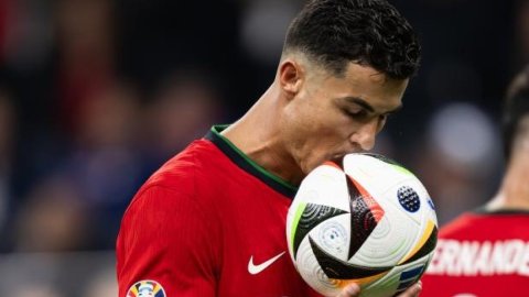 Ronaldo's tears turn to celebration in Portugal's shootout victory over Slovenia