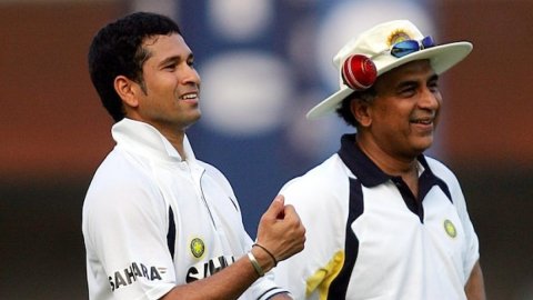 Sachin Tendulkar leads birthday wishes for legendary opener Sunil Gavaskar on his 74th birthday