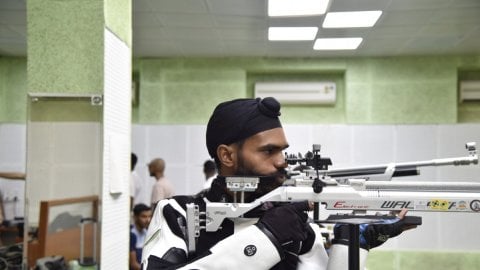 Sandeep Singh: Indian shooter forged in Siachen aims gold at 2024 Olympics