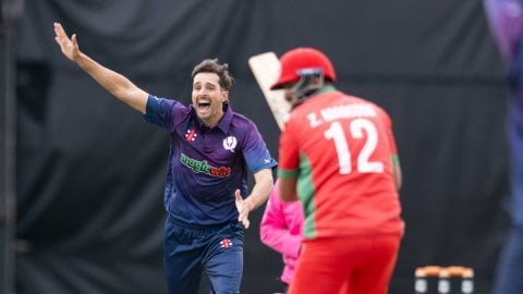 Scotland's Charlie Cassell breaks Kagiso Rabada’s record with seven-for on ODI debut during ICC Men'